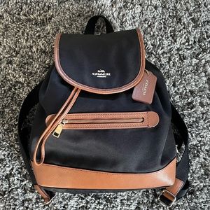 Coach bag. Black and Tan.